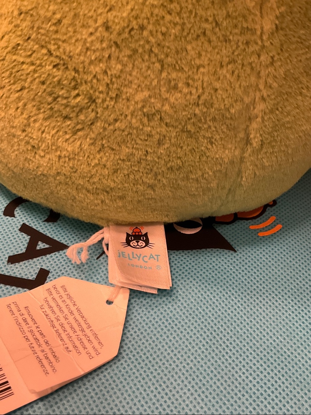 Jellycat Ricky Rain Frog Plush - Picture 5 of 5